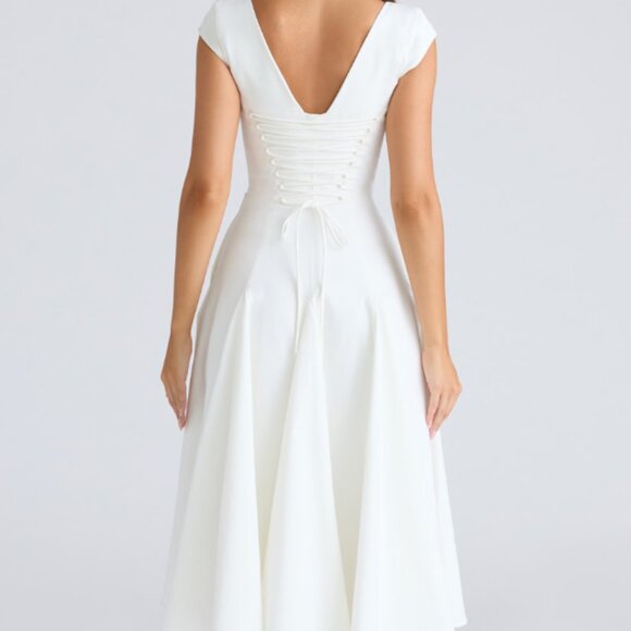 BNWT House of CB Wedding Dress Raisa XS - Picture 2 of 3